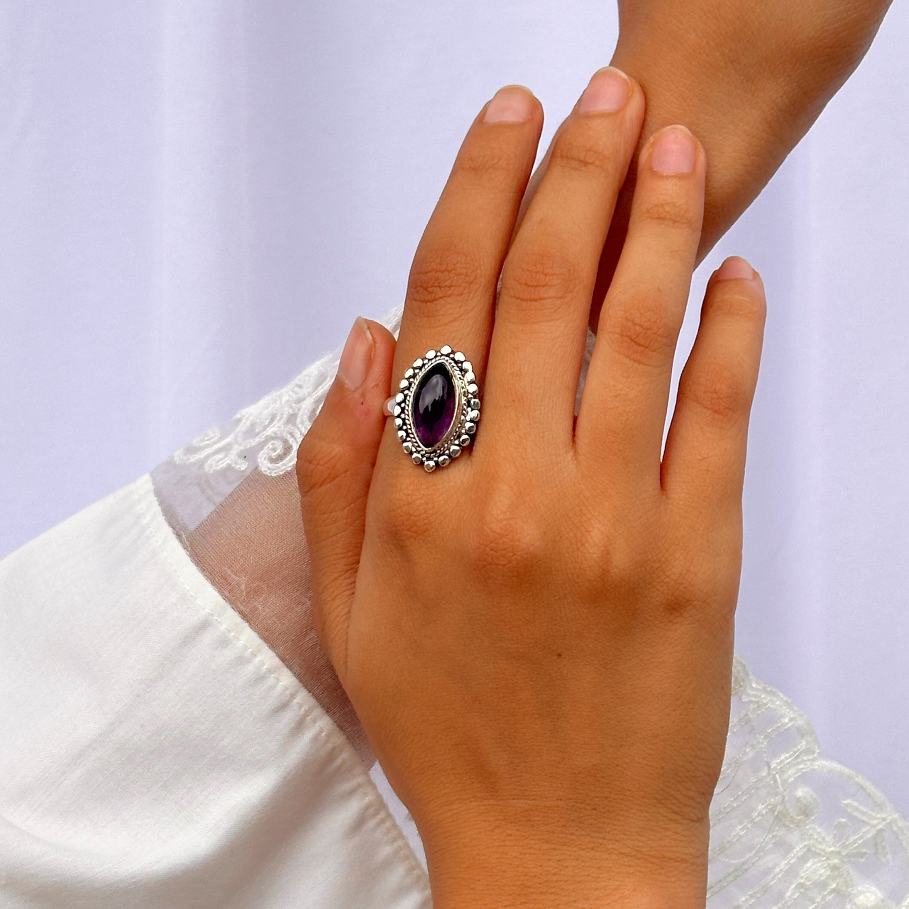 Nayan Gemstone Silver 925 Ring