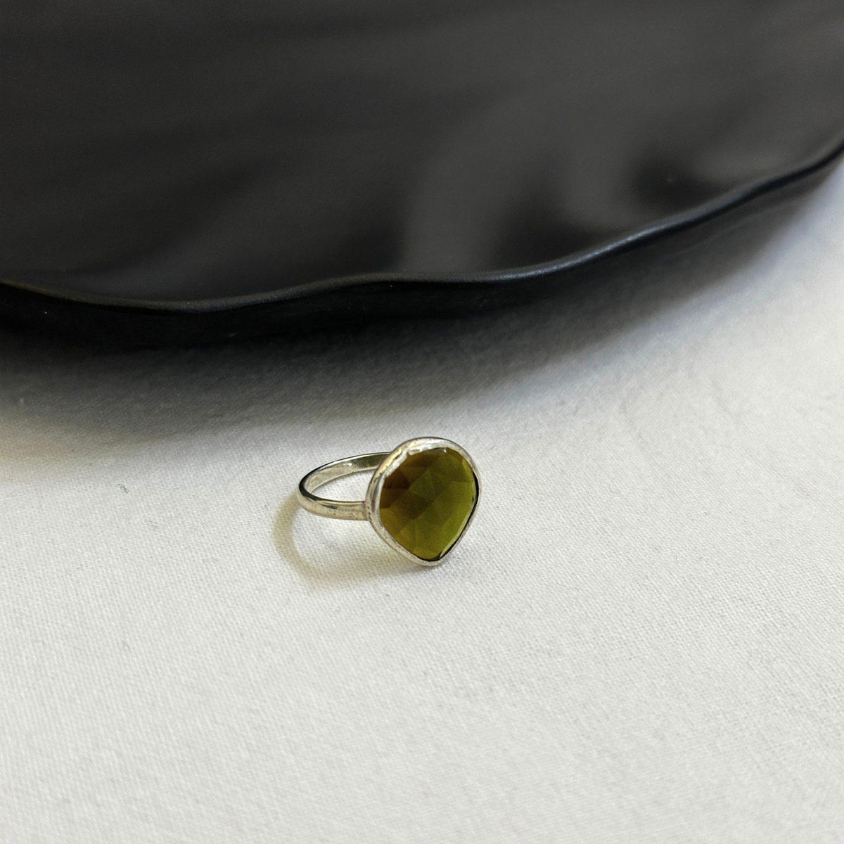 Zev Tourmaline Silver 925 Ring