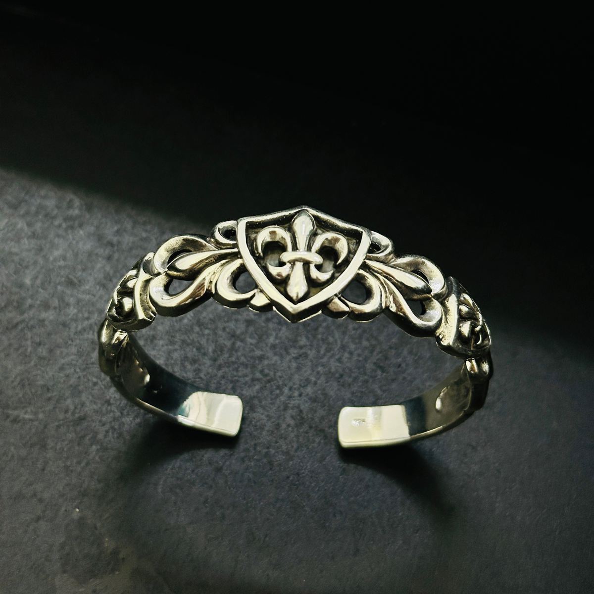 Avery Silver 925 Men's Cuff Bracelet