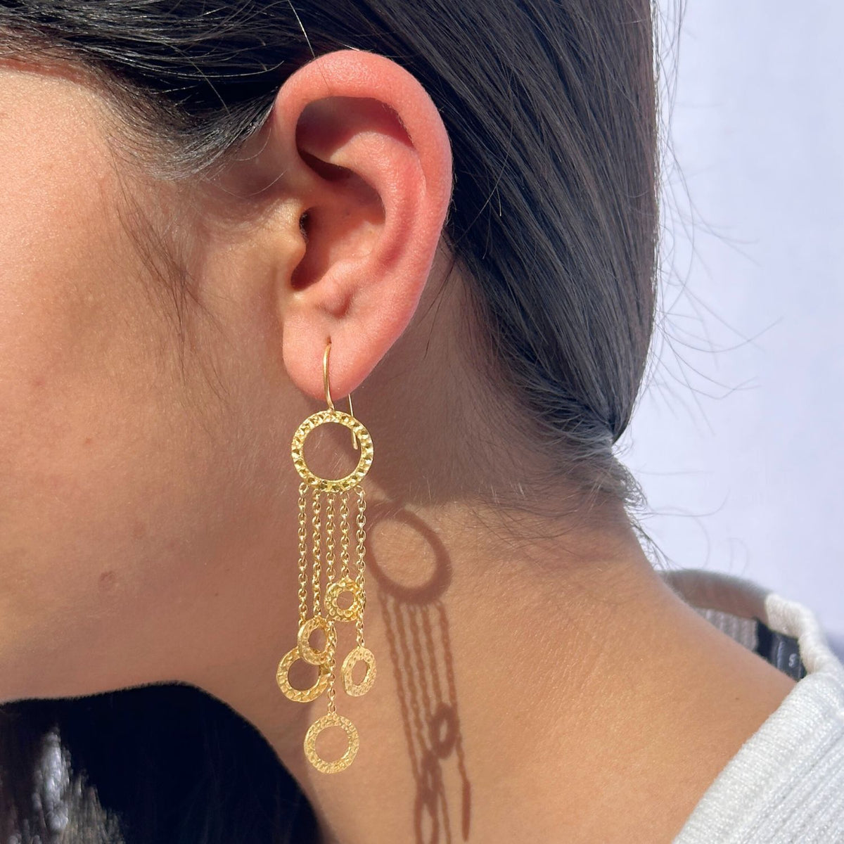 Ziya 18k Gold Plated Silver 924 Earrings
