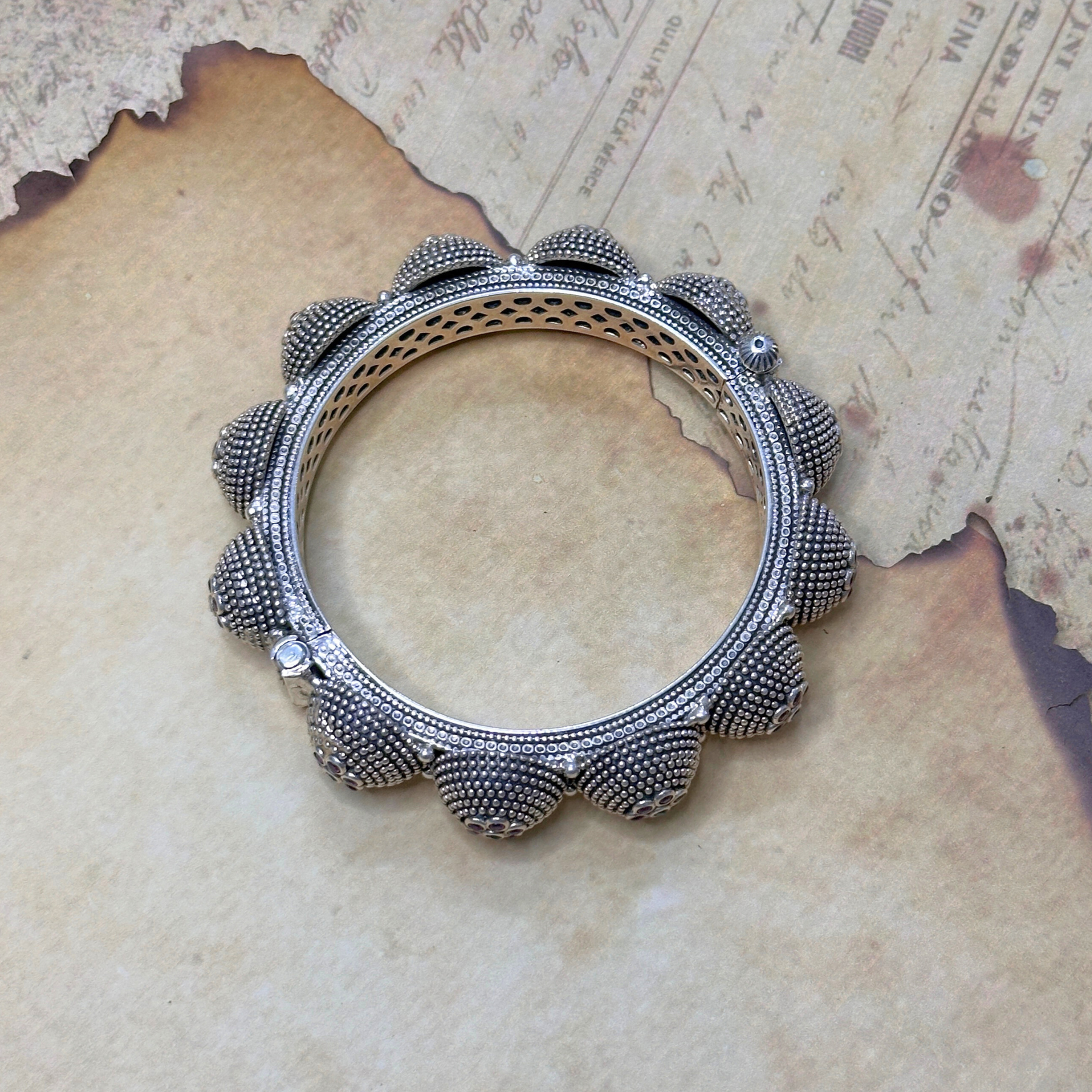 Kamala Traditional Silver 925 Bangle