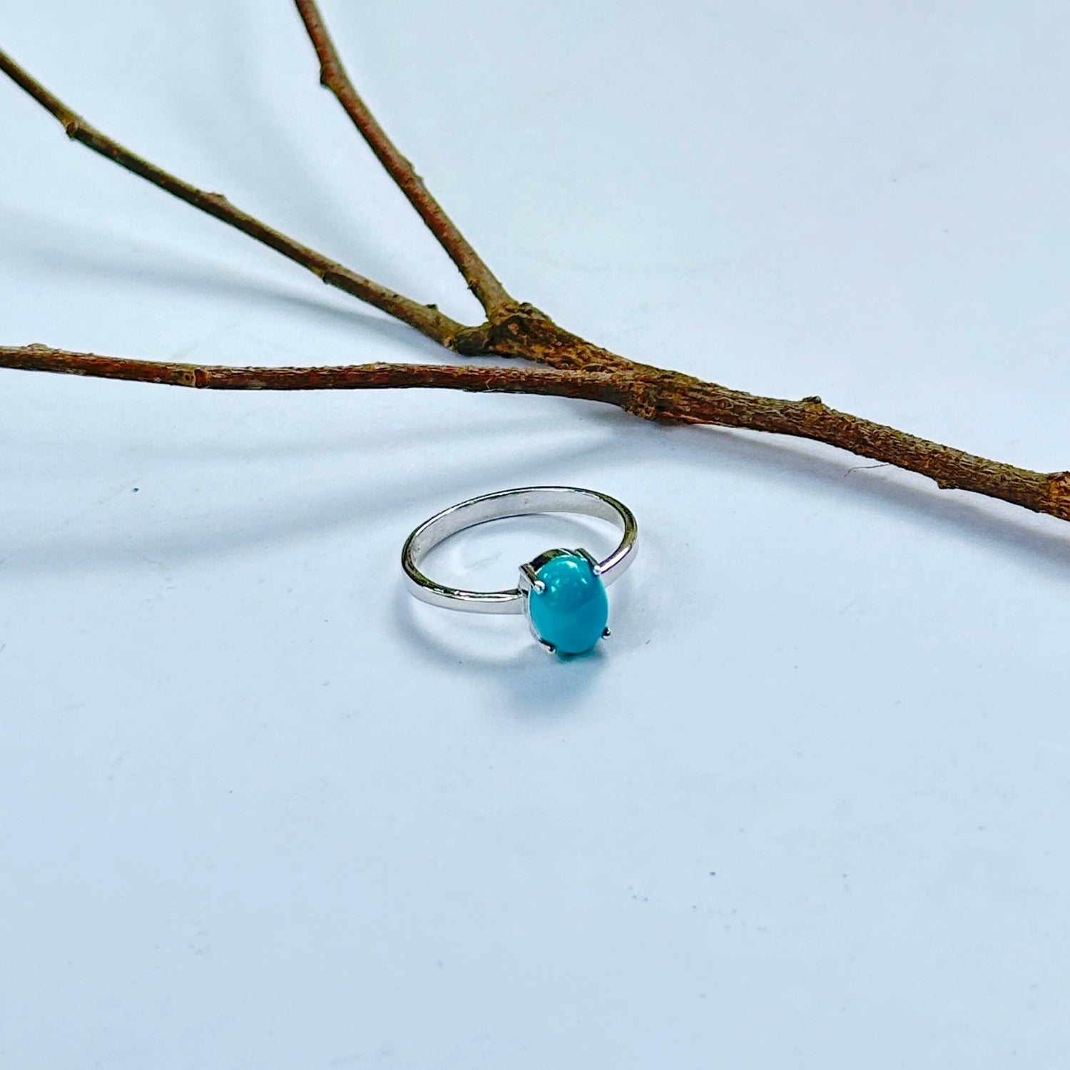 Adelaide Gemstone Silver 925 Ring
