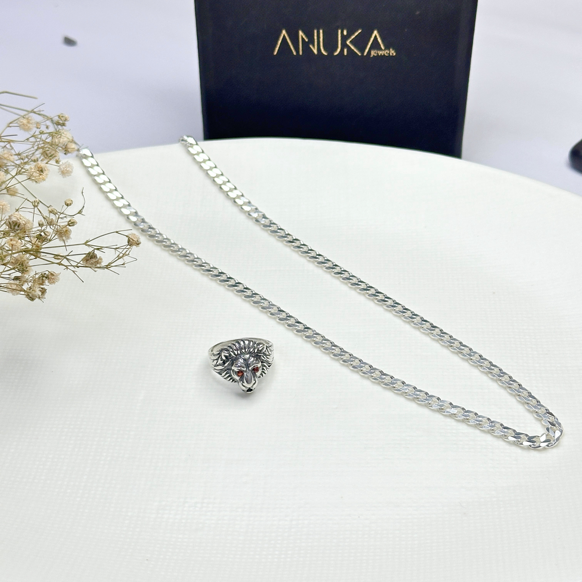 Christy Silver 925 Men's Chain Necklace