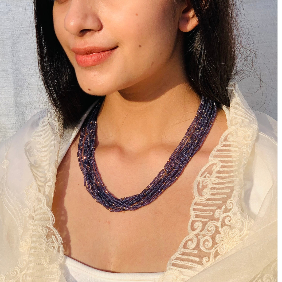 Talayah Ionite Layer 18K Gold Plated 925 Necklace