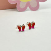 Butterfly Silver 925 Kids Studs