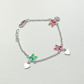 Rabbit Silver 925 Kids Bracelet