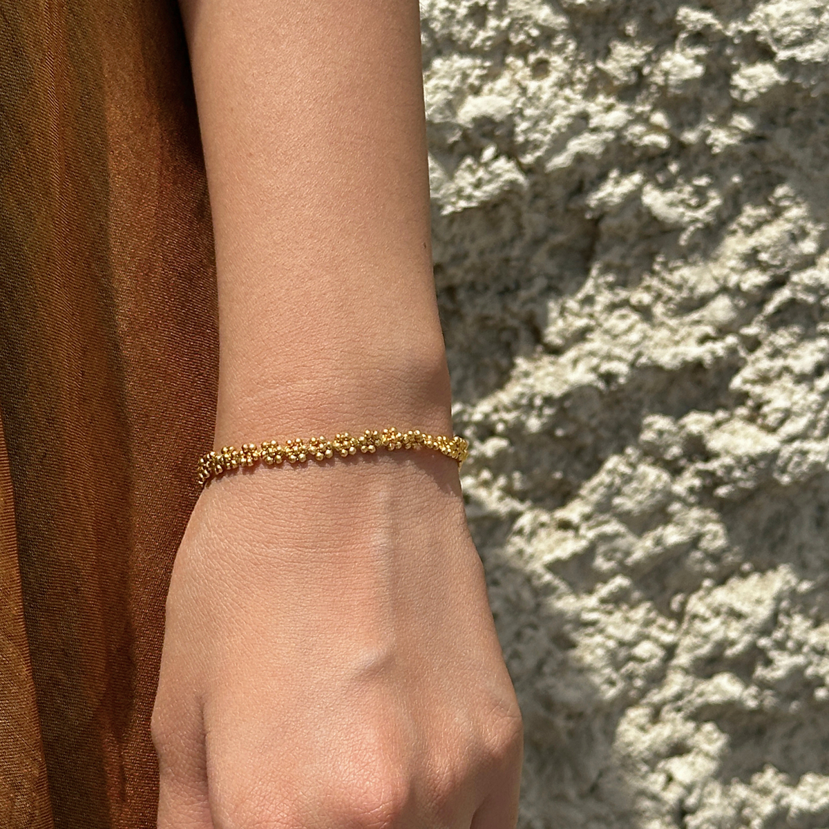 Vei 18k Gold Plated Silver 925 Bracelet