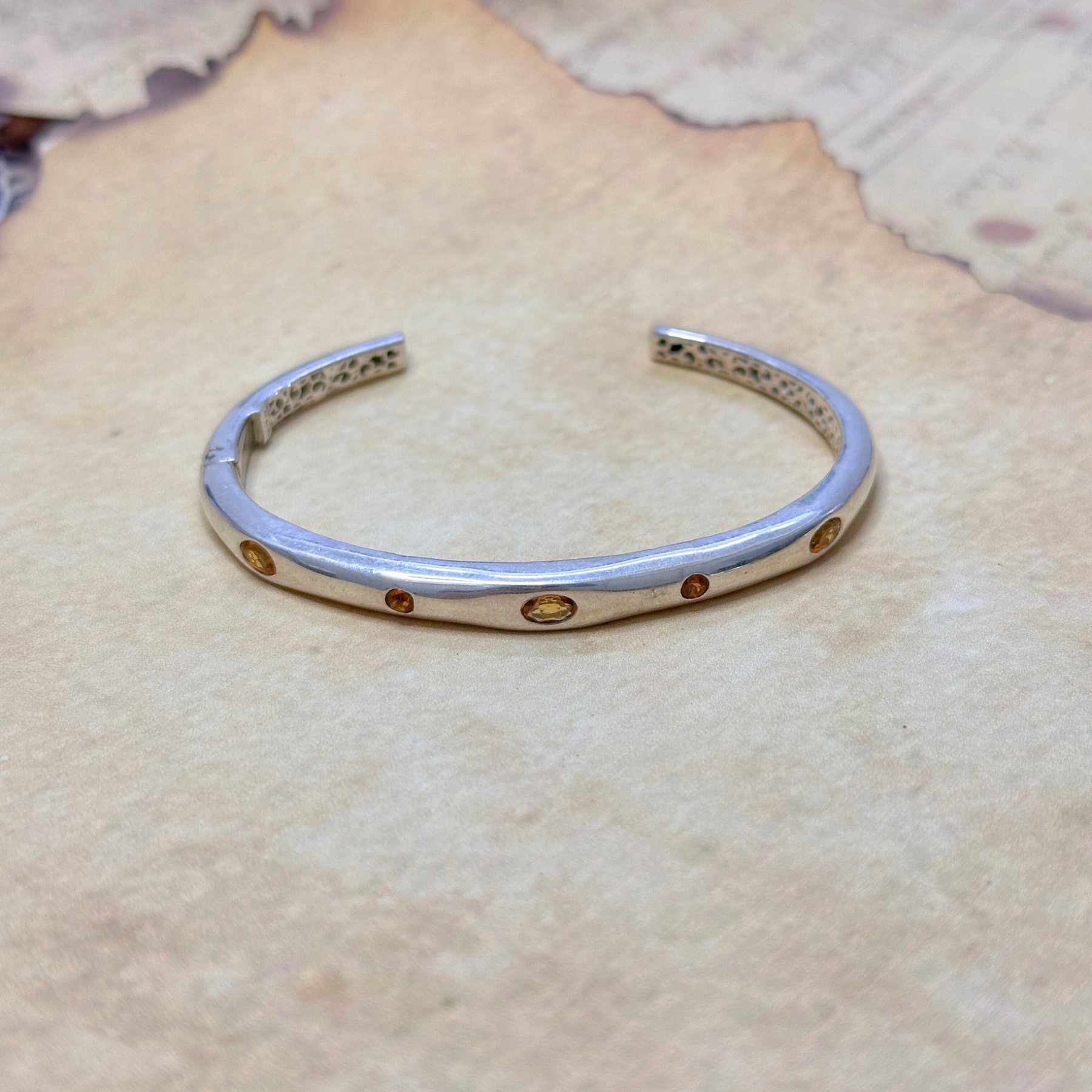 Arita Traditional Silver 925 Cuff Bangle