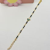 Hamsa Hand Silver 925 Kids Nazar Bracelet