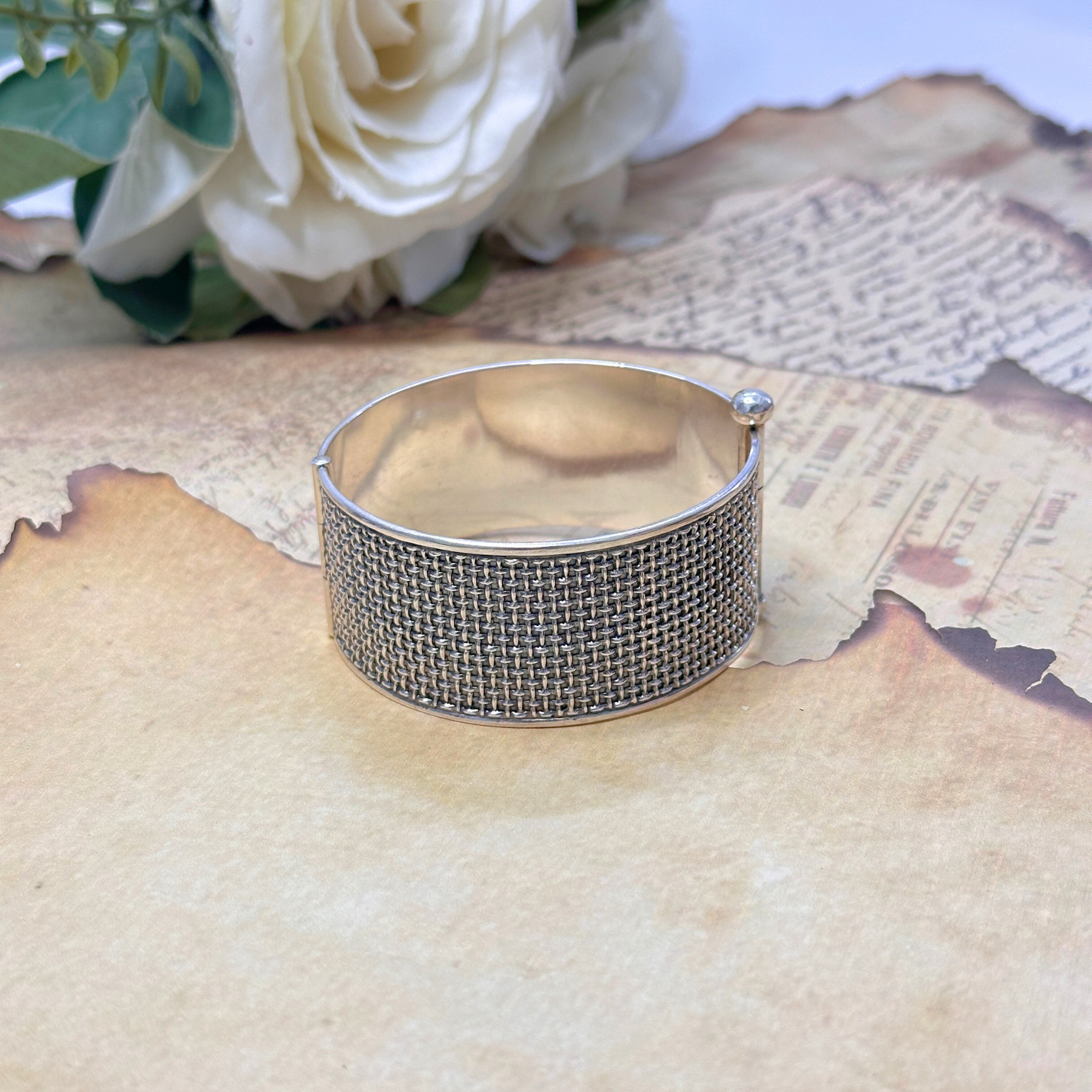 Ujjaini Traditional Silver 925 Bangle