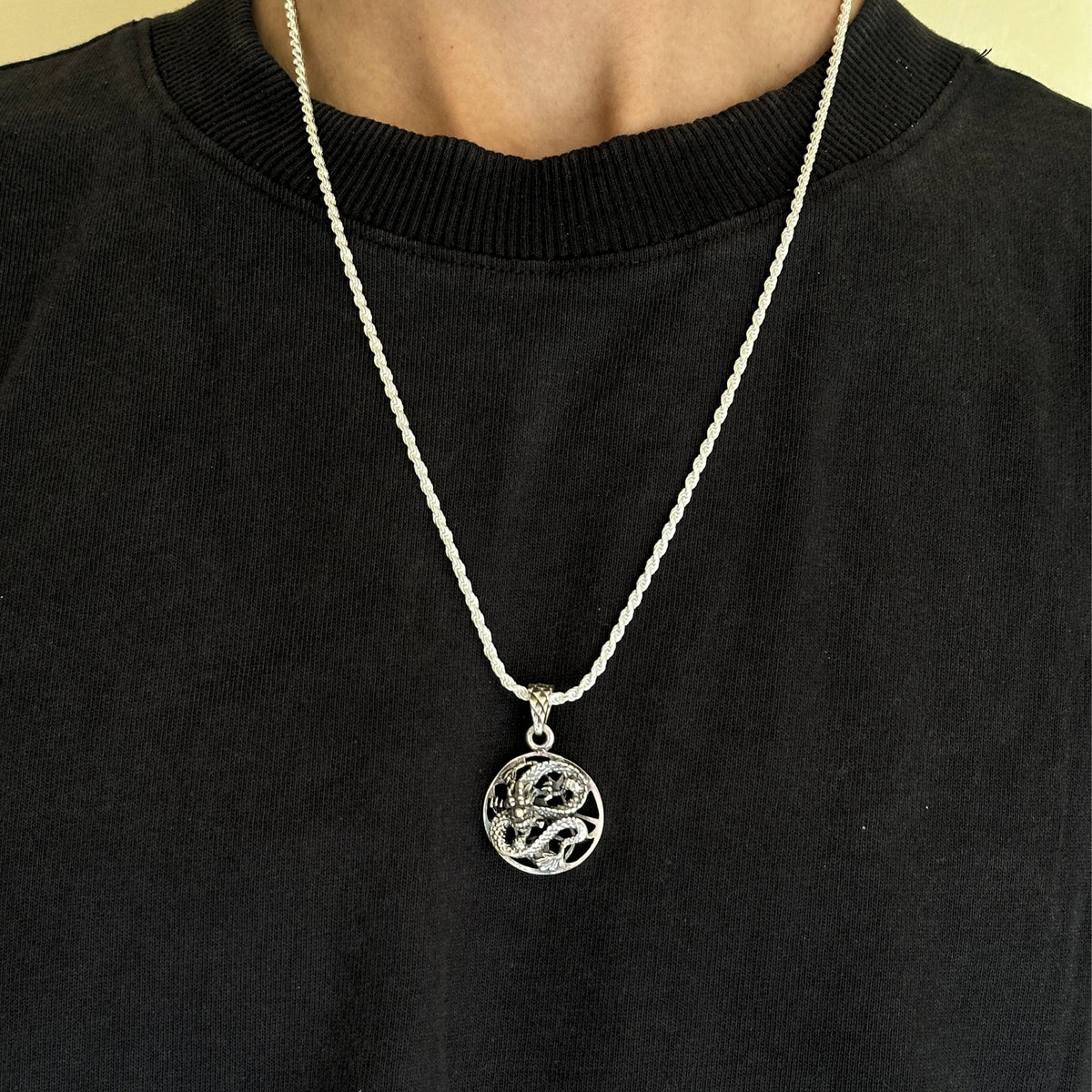 Dragon Silver 925 Men's Pendant