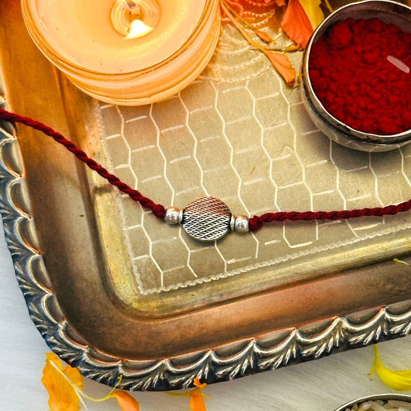 Vinesh Silver 925 Rakhi