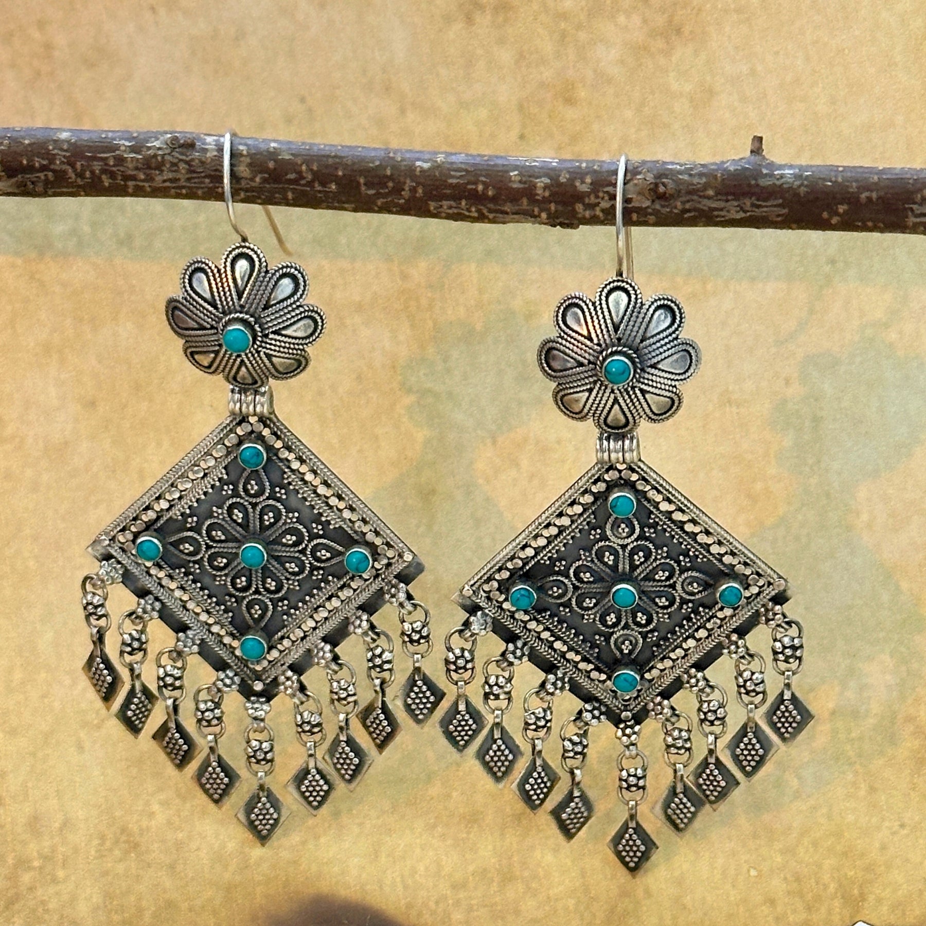Bhavin Traditional Silver 925 Earrings