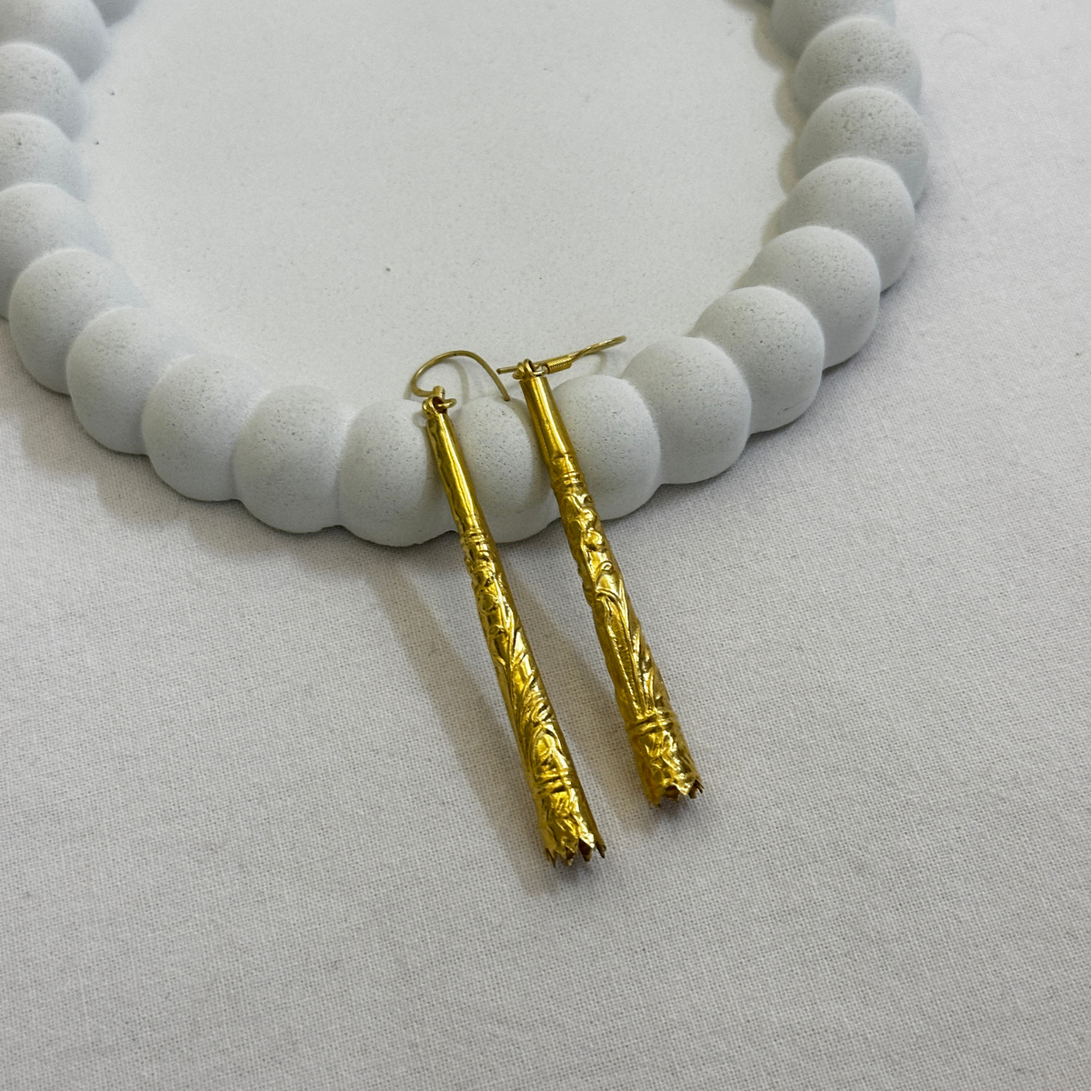 Niva 18k Gold Plated Silver 925 Earring