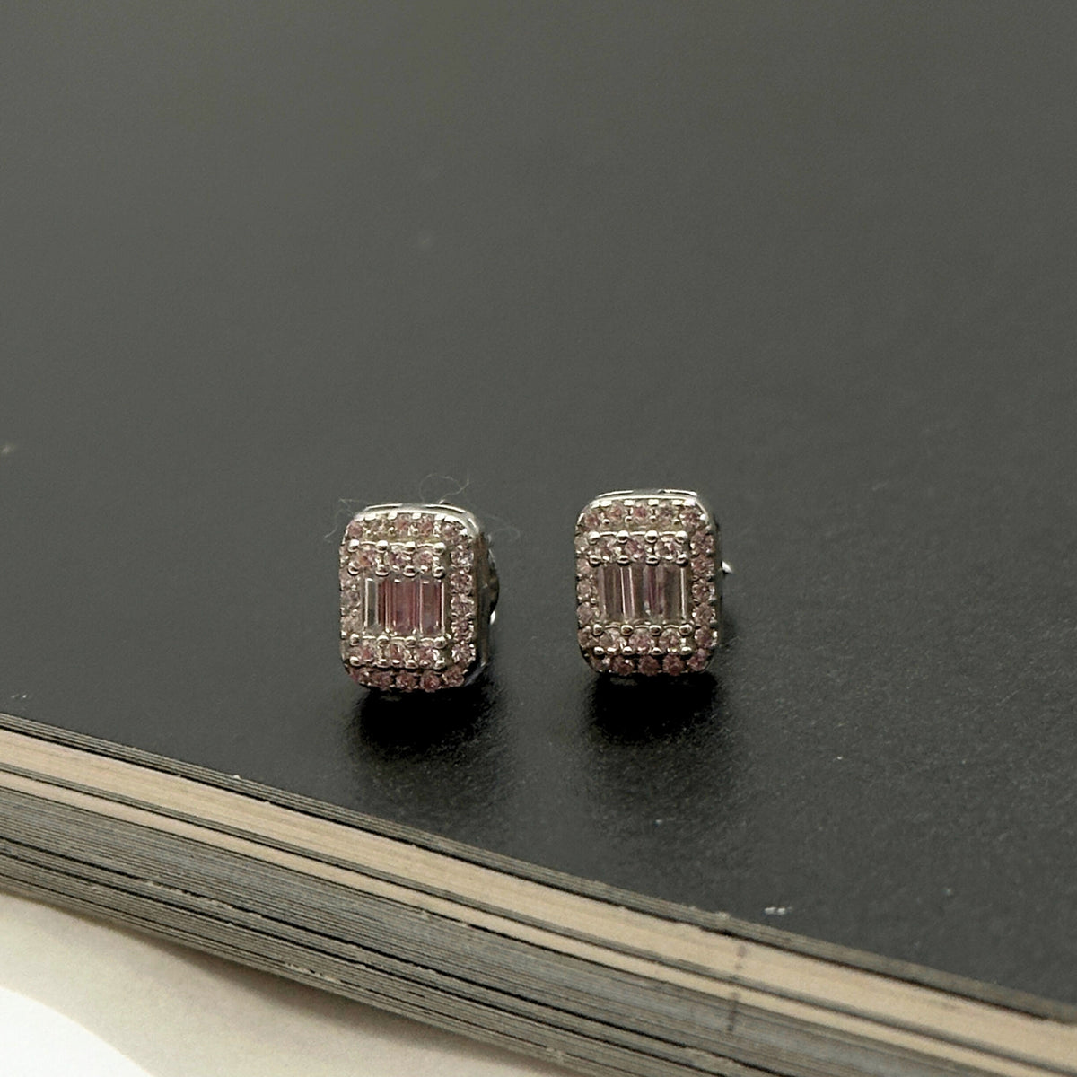 Erok Silver 925 Men's Stud Earrings