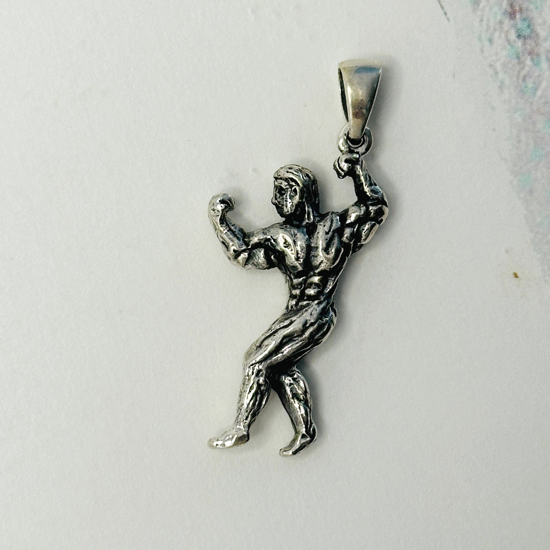 Ridge Silver 925 Men's Pendant