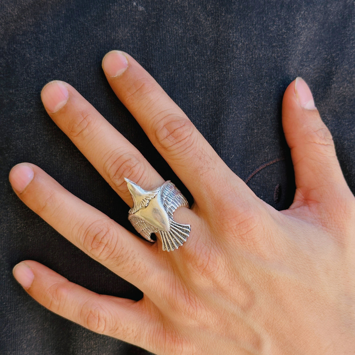 Harpy Men's Silver 925 Ring