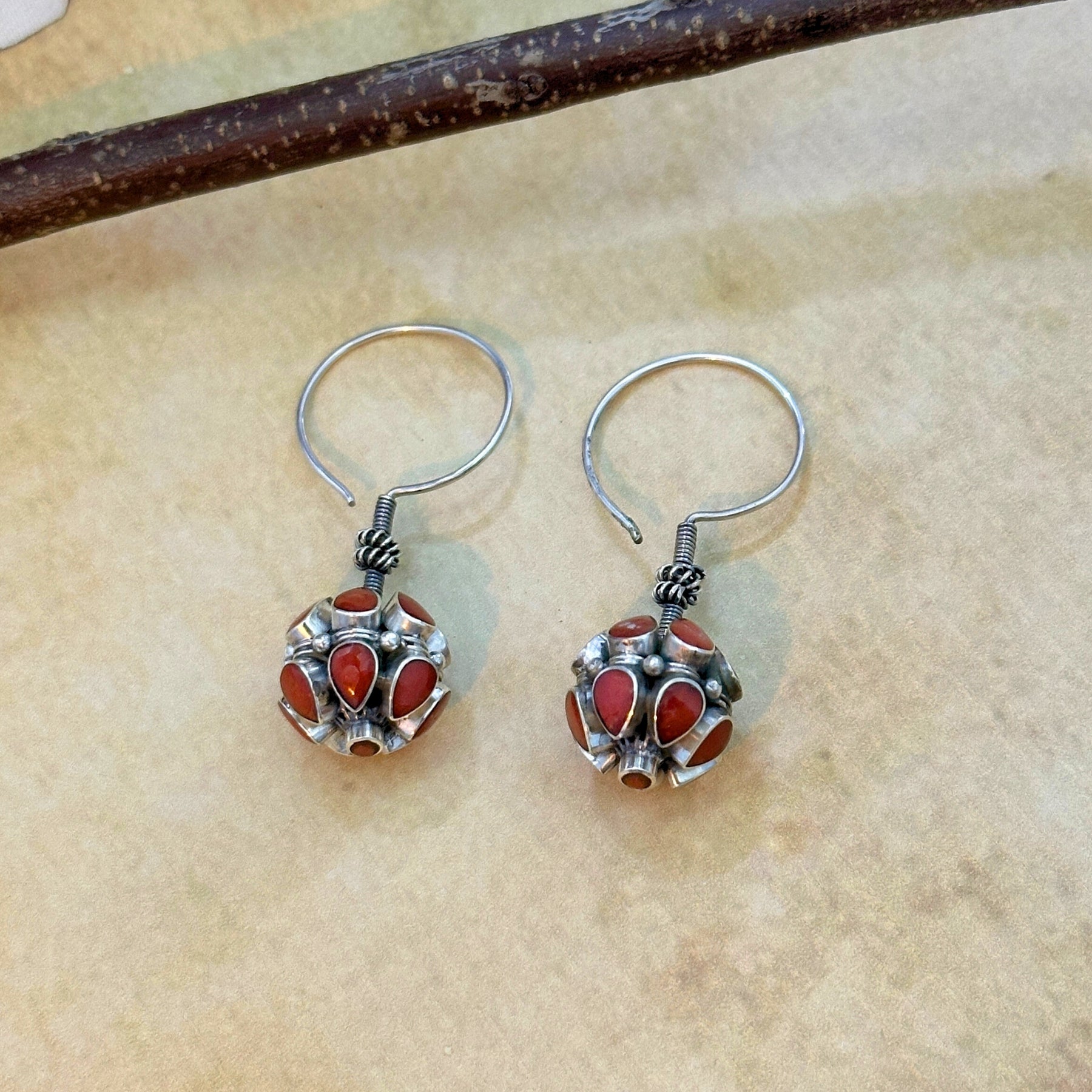 Daiwik Traditional Silver 925 Earrings