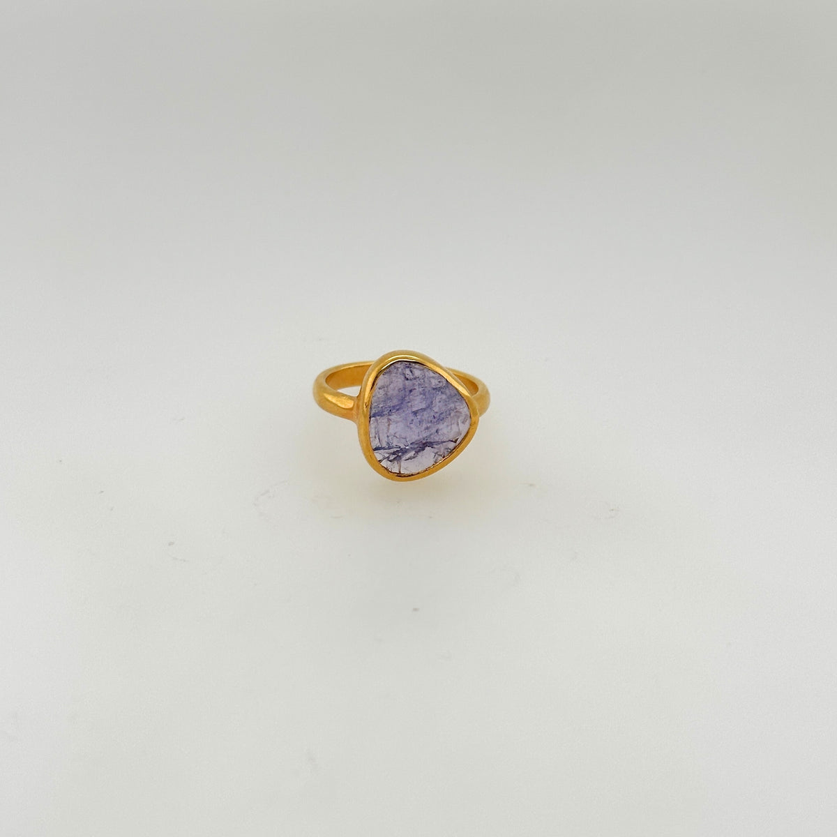 Meadow Tanzanite Gold Plated Silver 925 Ring