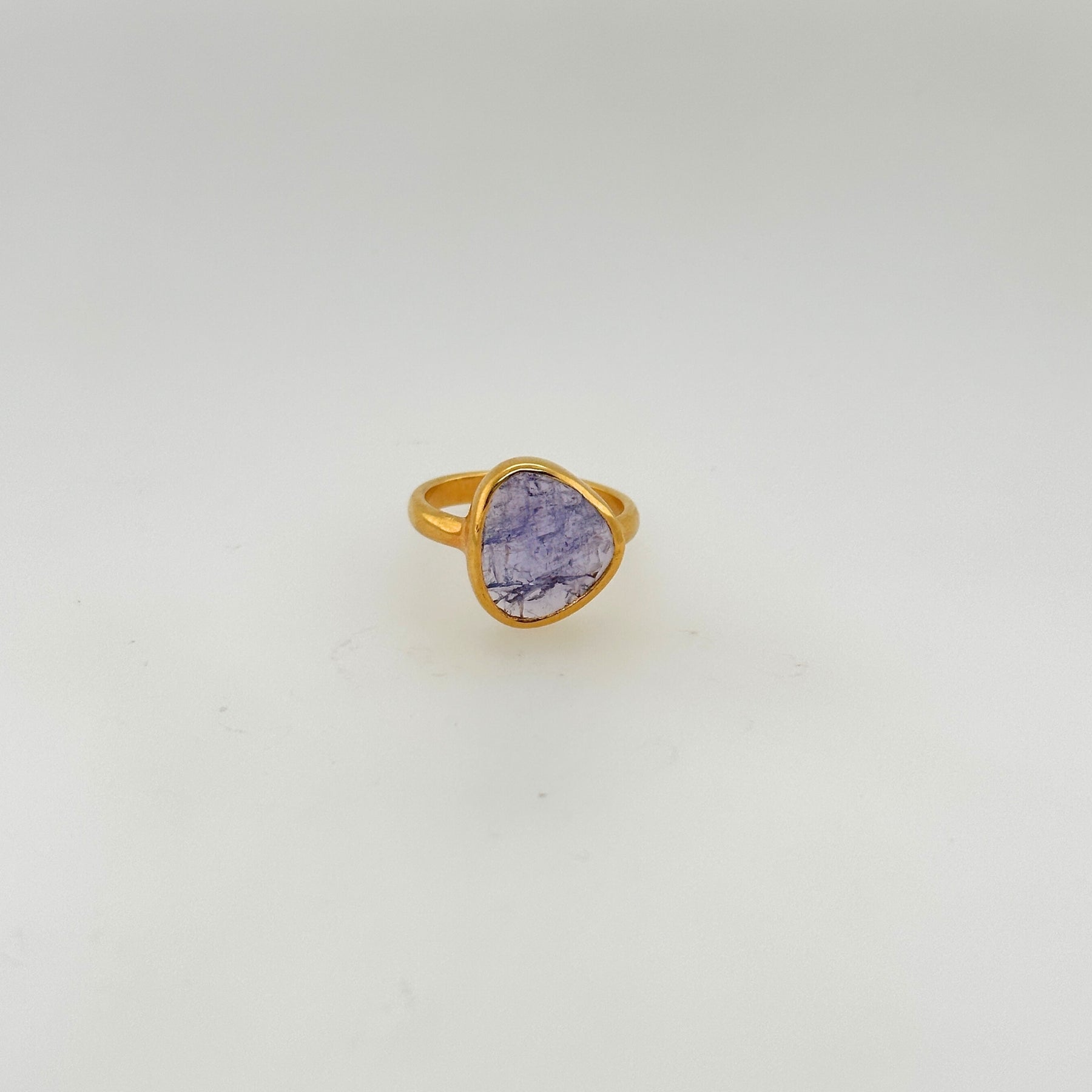 Meadow Tanzanite Gold Plated Silver 925 Ring