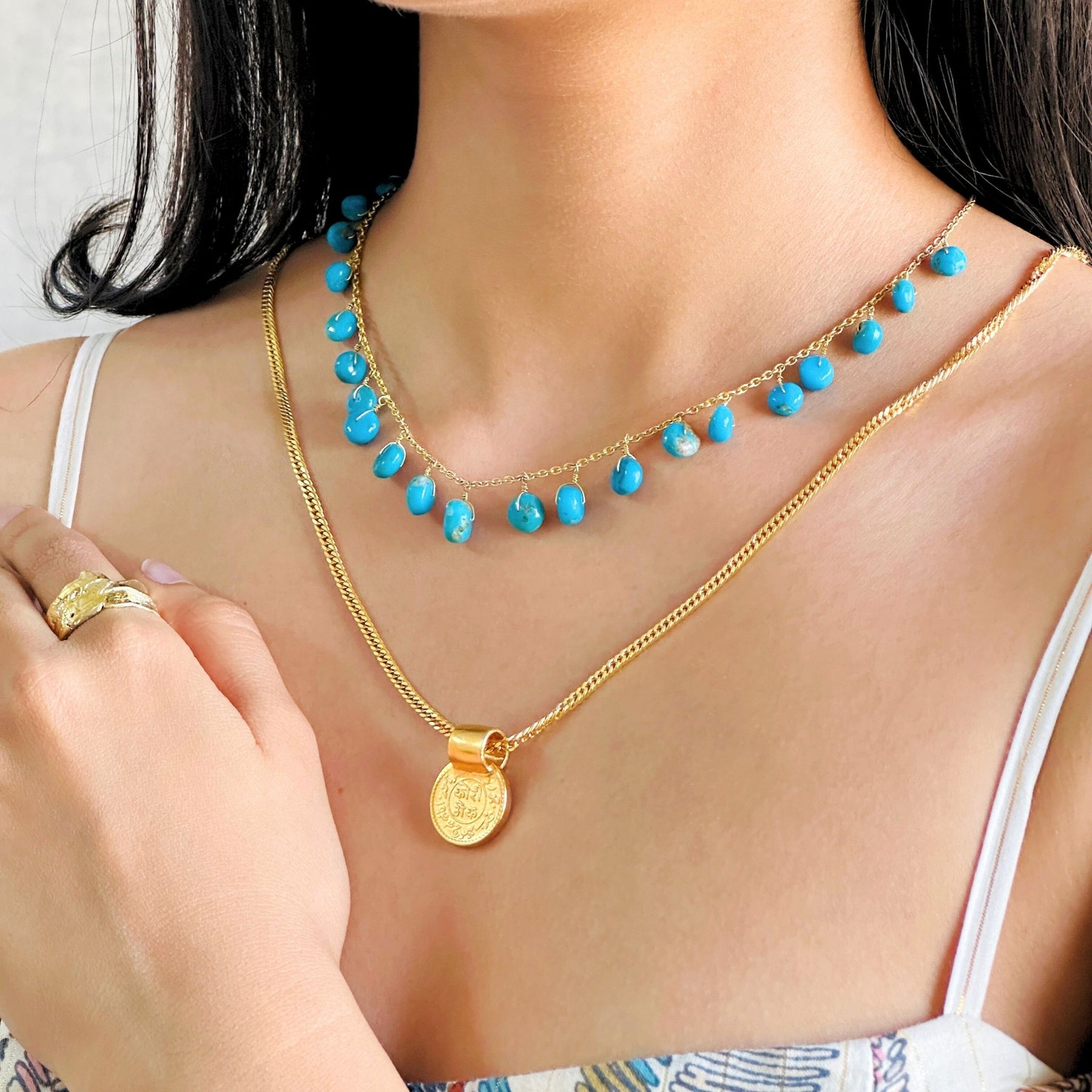 Liam 18K Gold Plated Silver 925 Necklace