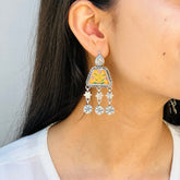 Shaza Hand Painted Earrings