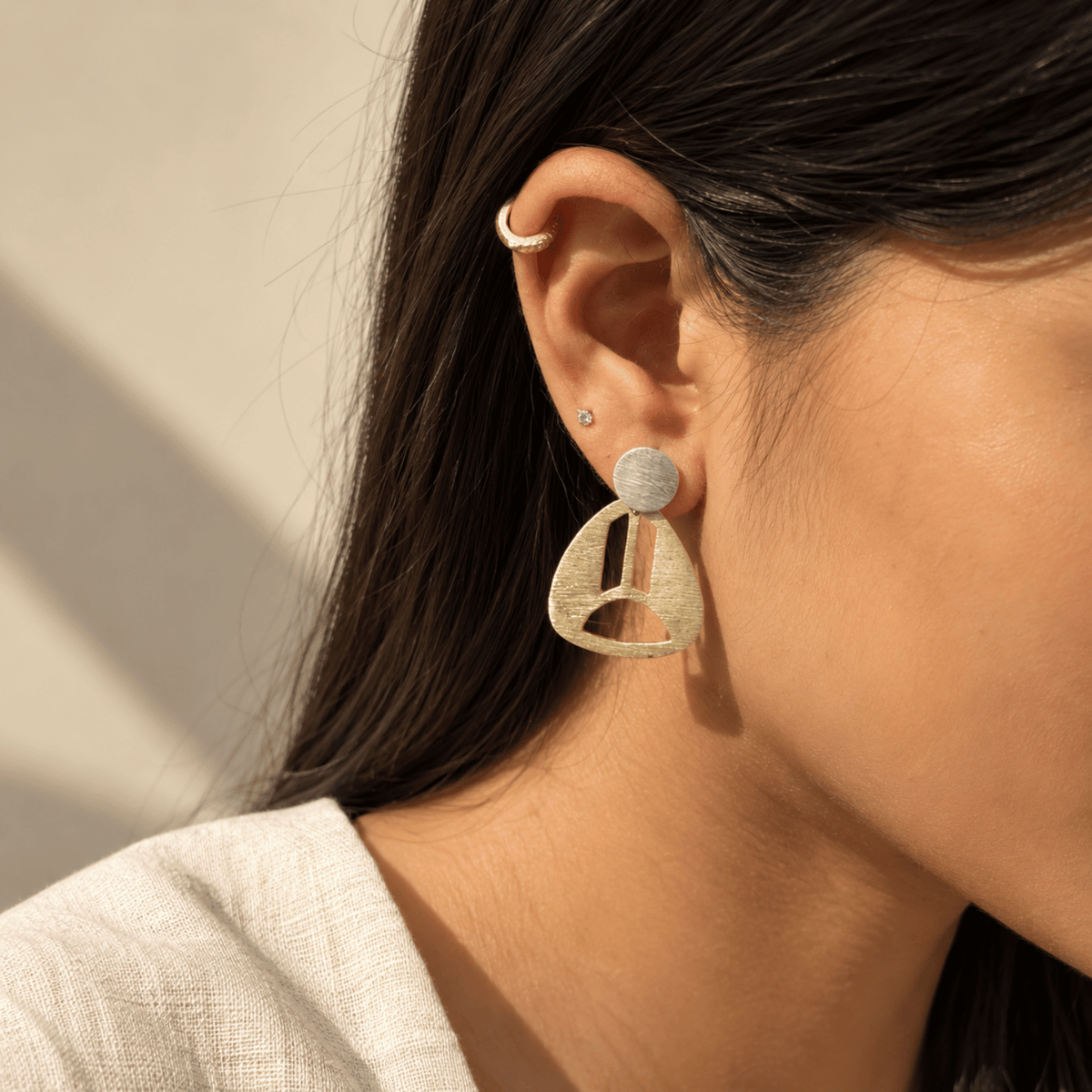 Kai Gold Plated Silver 925 Earrings