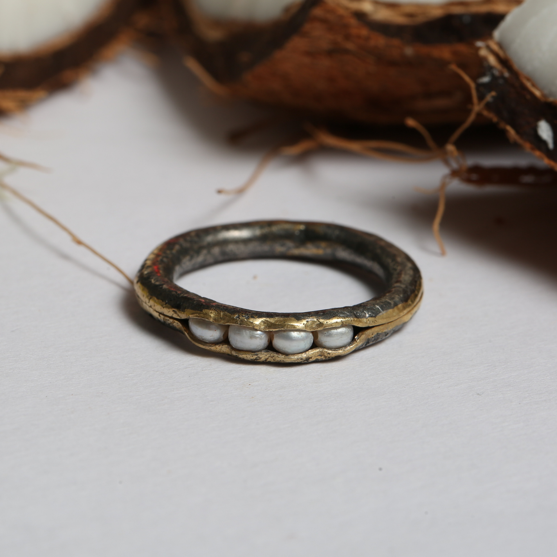 Harmony Pearl Silver 925 Ring