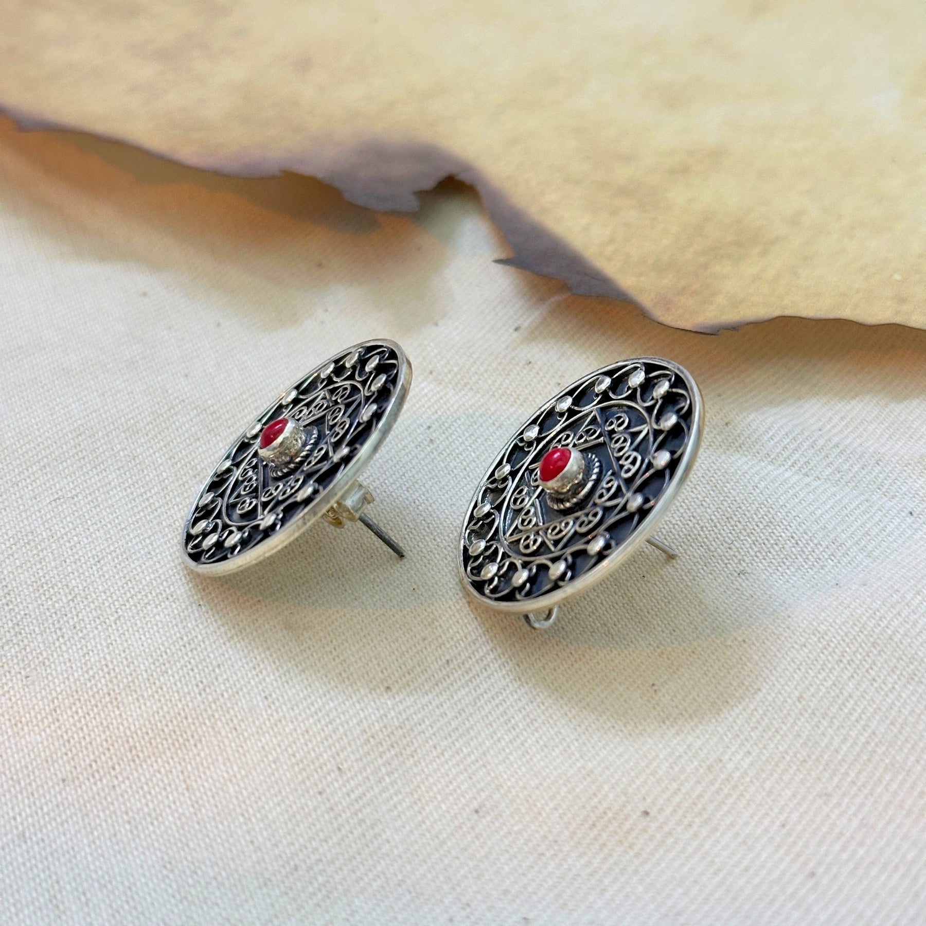 Roshni Traditional Silver 925 Earrings