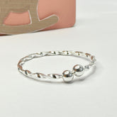 Curlie Silver 925 Kids Bangle