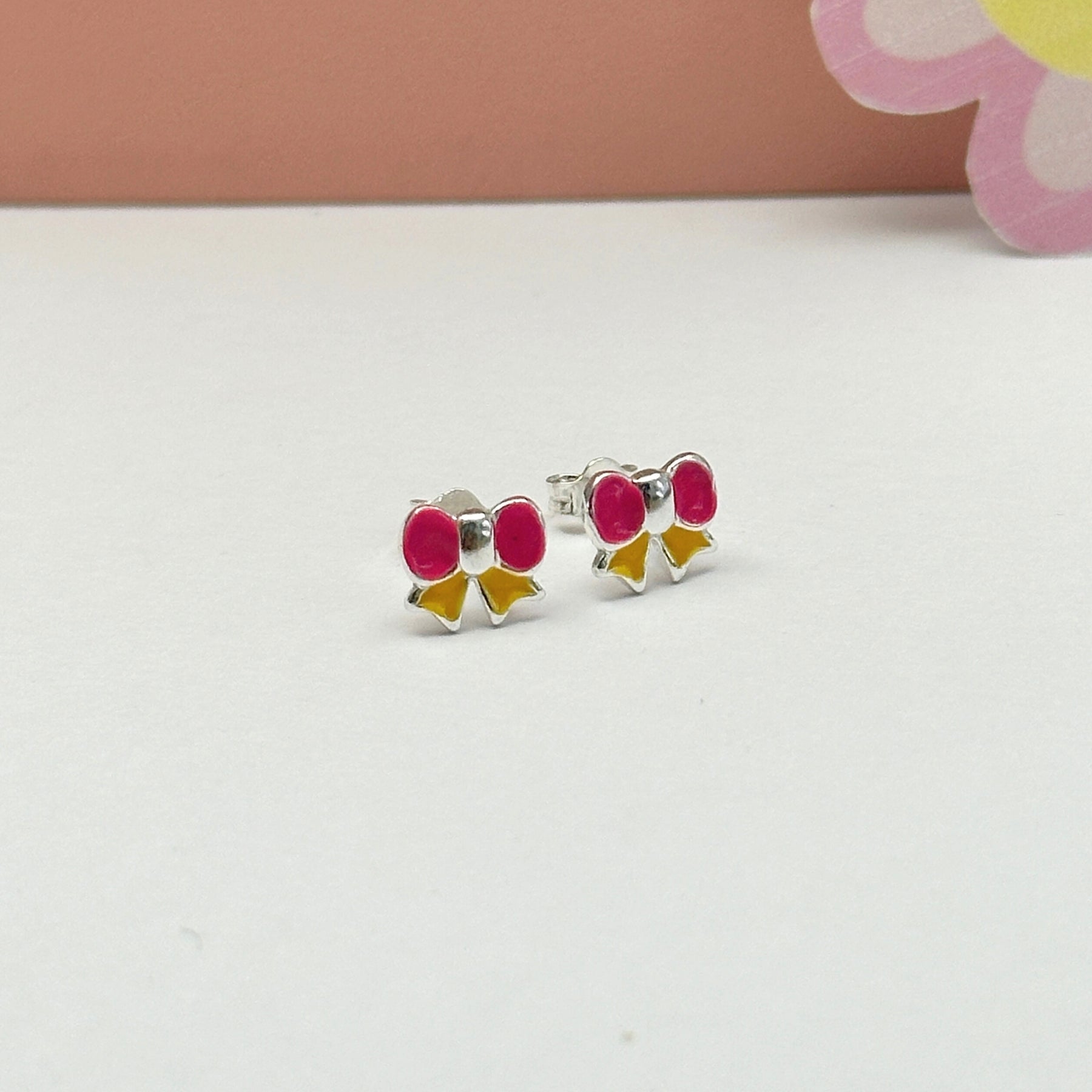 Lil Bow Silver 925 Kids Studs