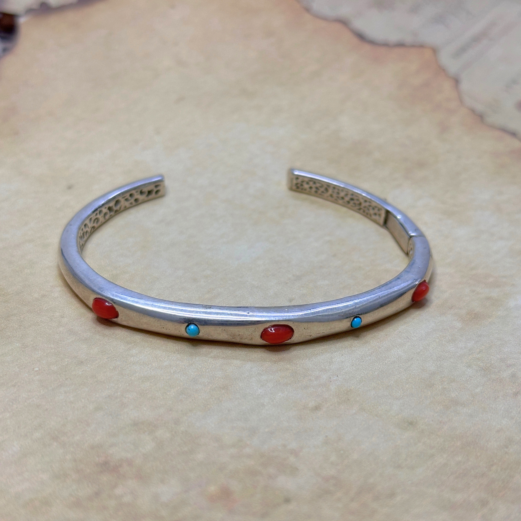 Arita Traditional Silver 925 Cuff Bangle