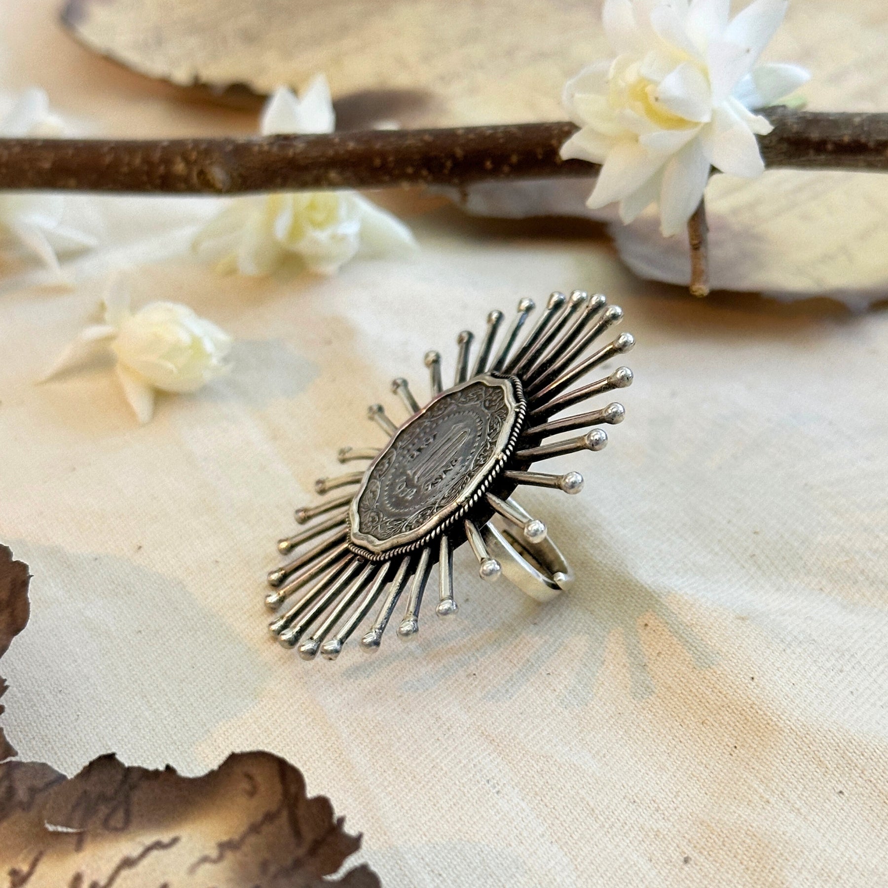 Coin Designer Silver 925 Ring
