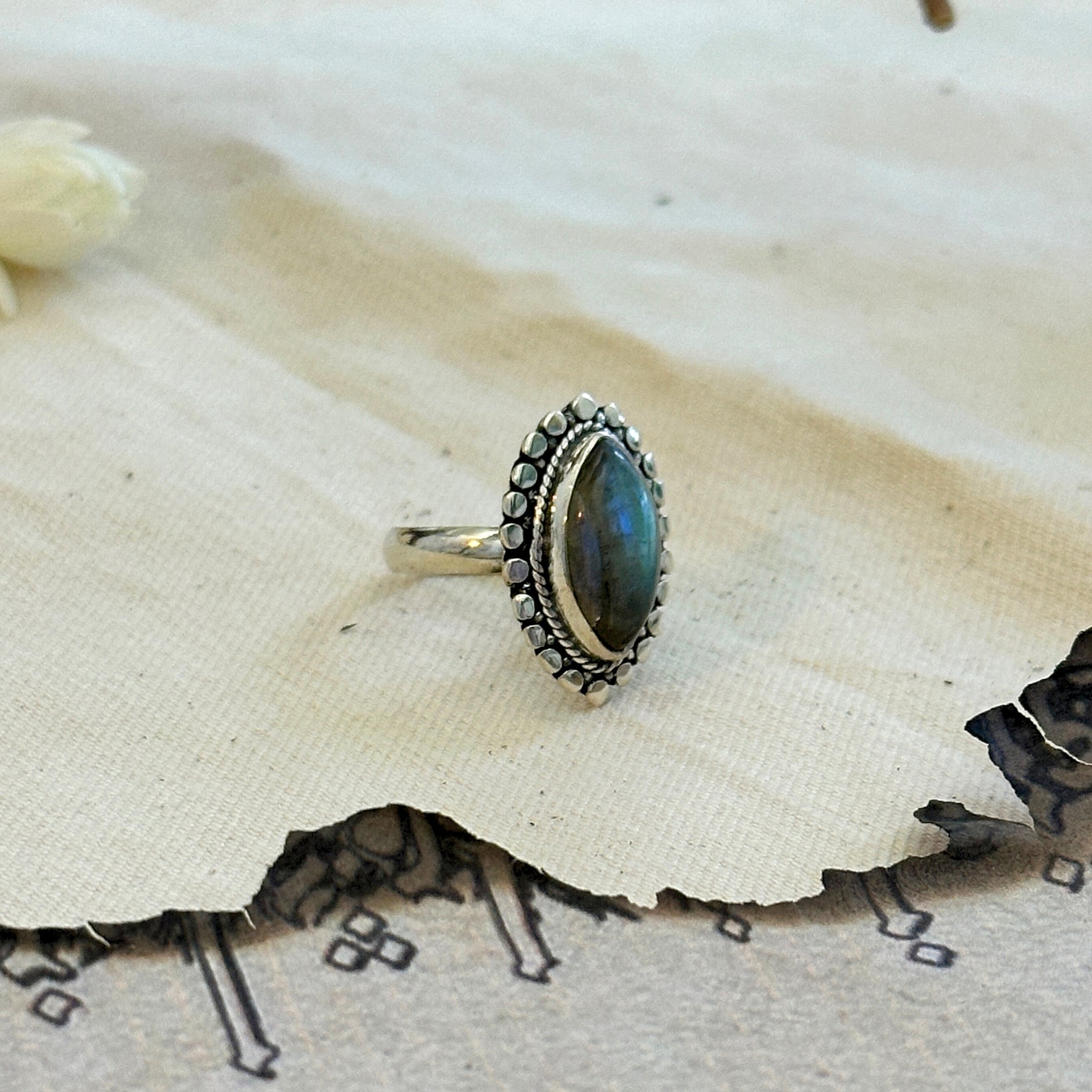 Nayan Gemstone Silver 925 Ring