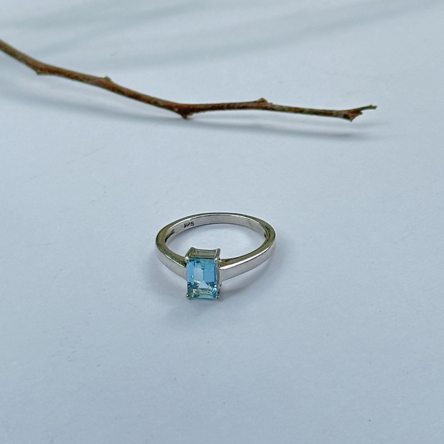 Blaire Gemstone Silver 925 Ring