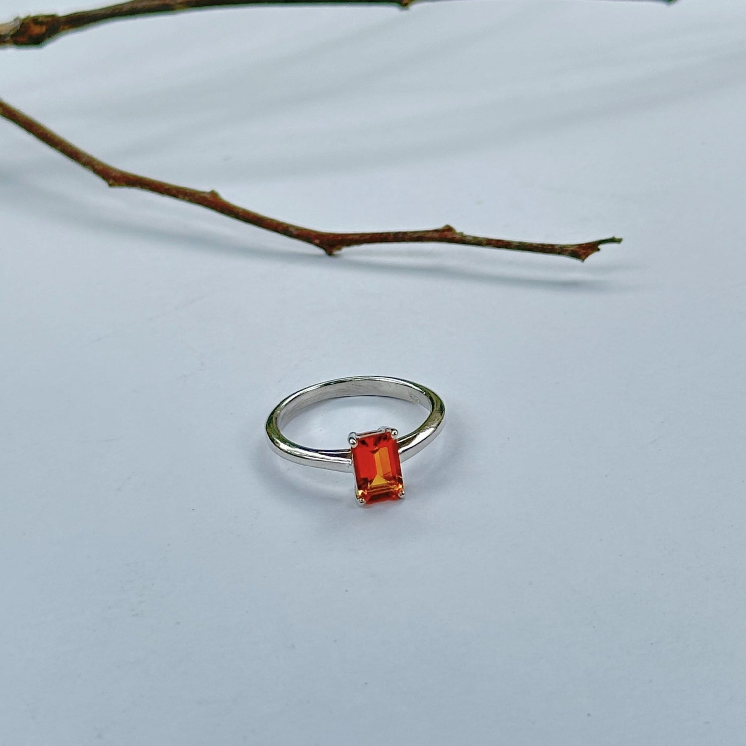 Blaire Gemstone Silver 925 Ring