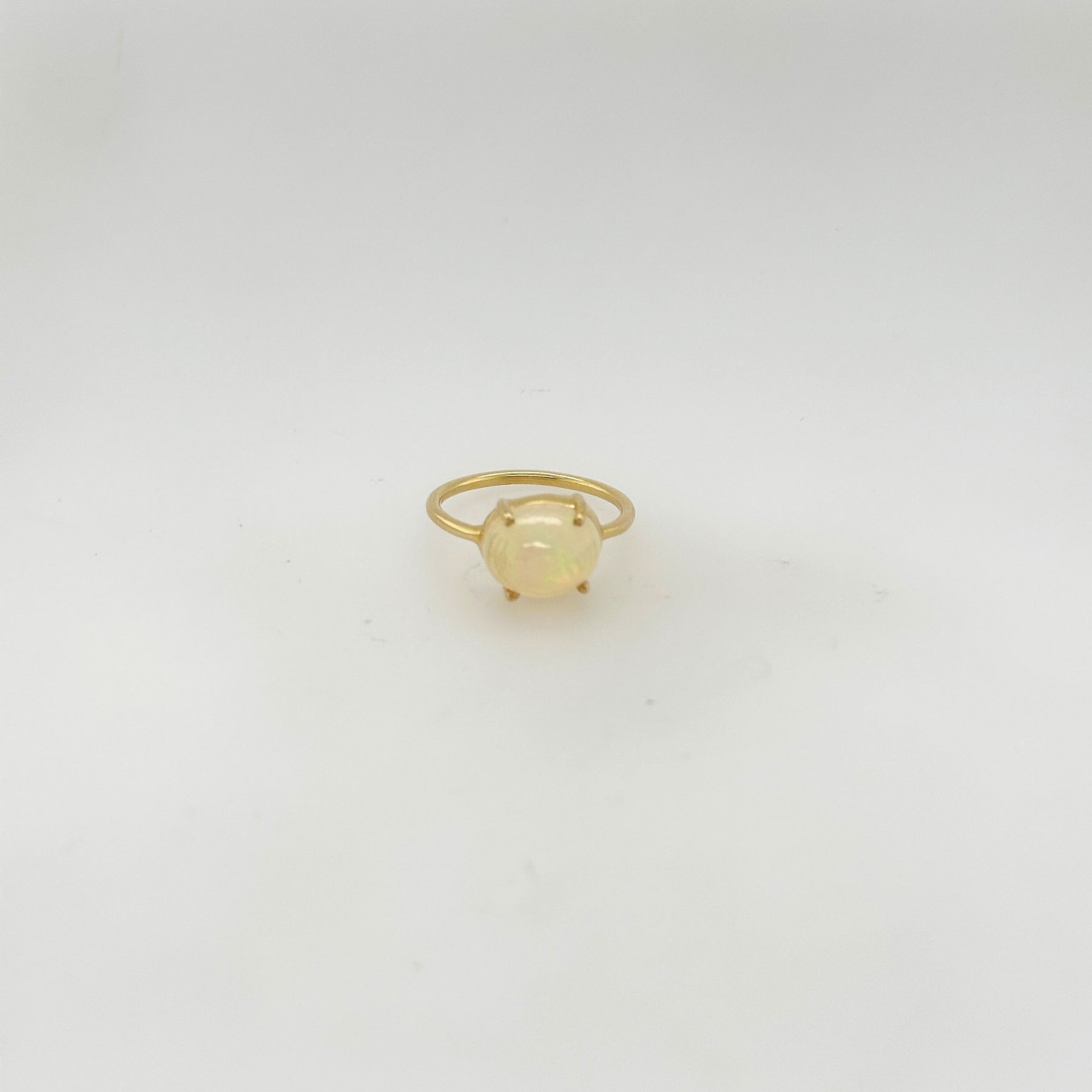 Bramble Opal Gold Plated Silver 925 Rings