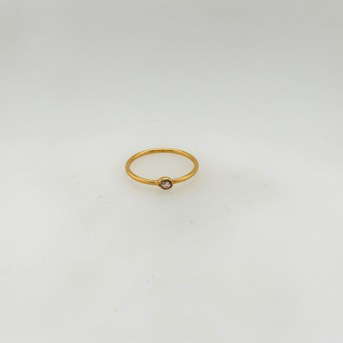 Orion Diamond Gold Plated Silver 925 Ring