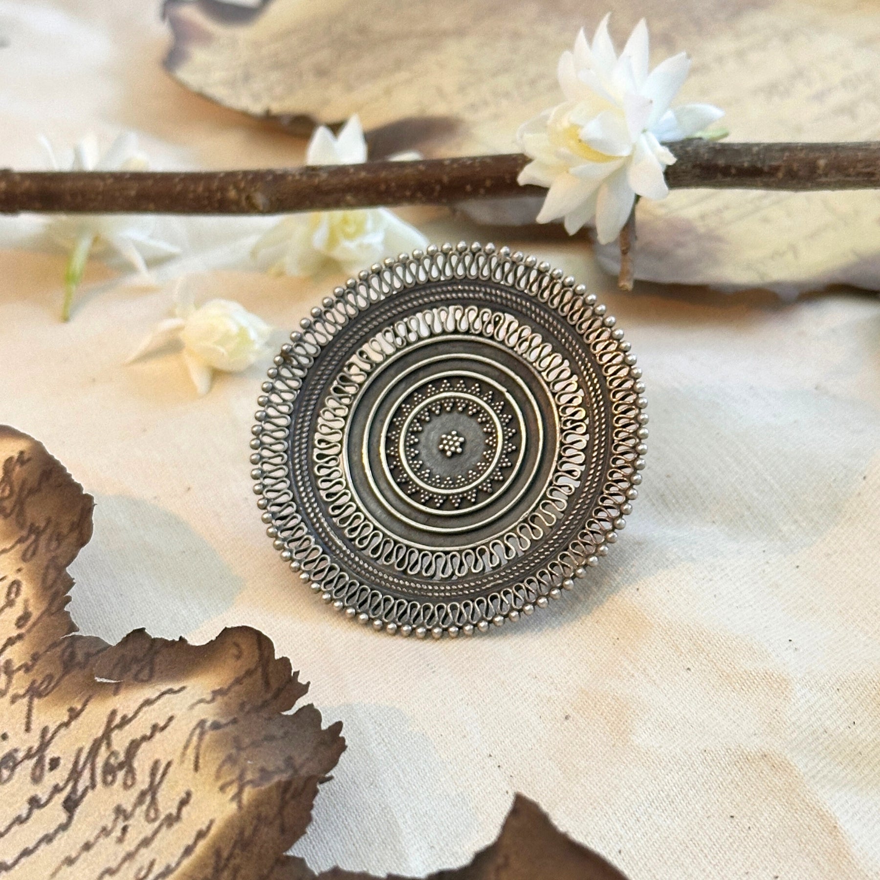 Chakra Silver 925 Ring