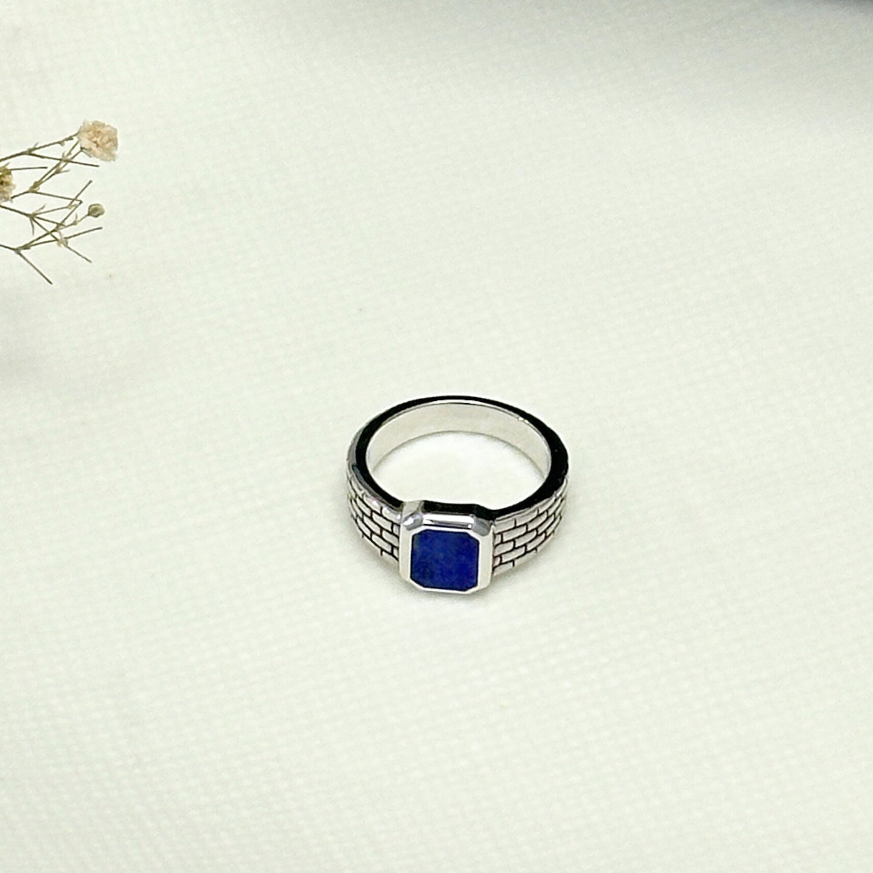 Lee Lapis Silver 925 Ring
