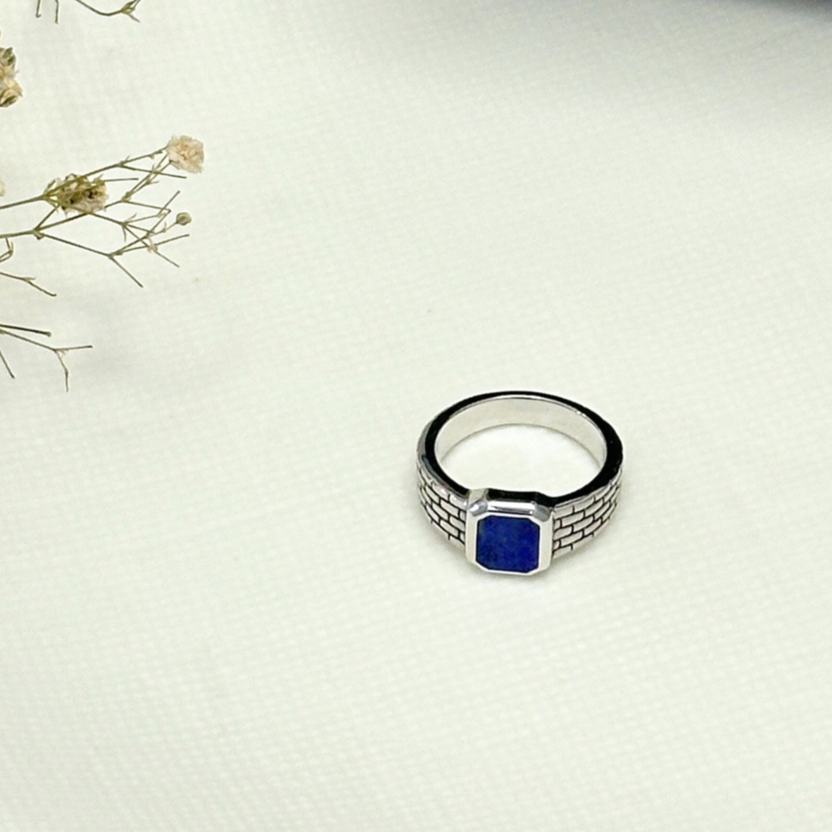 Lee Lapis Silver 925 Ring