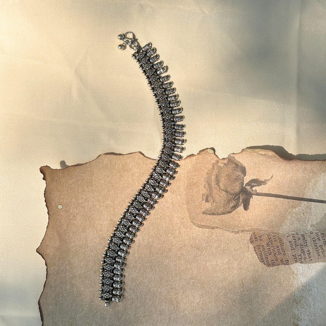 Mridul Silver 925 Anklet