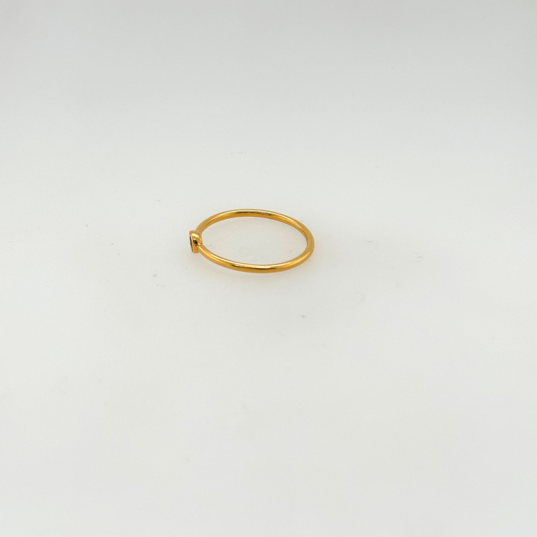 Orion Diamond Gold Plated Silver 925 Ring