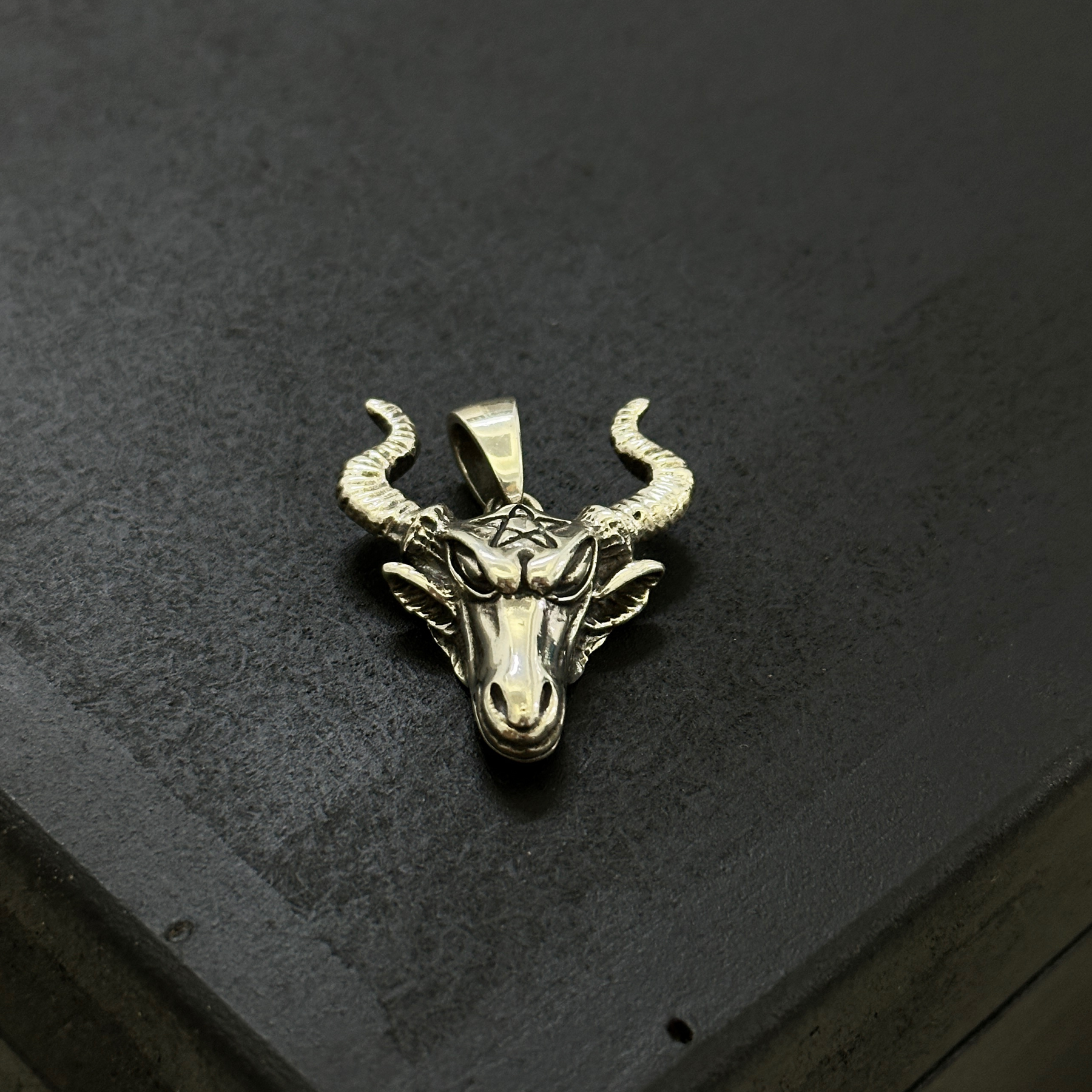 Goat Silver 925 Men's Pendant