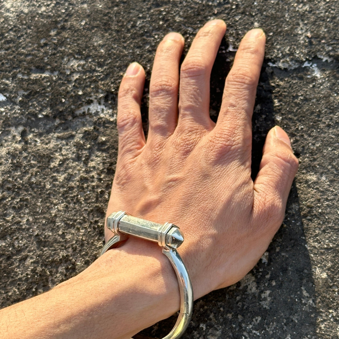 Tristen Black Onyx Silver 925 Men's Bracelet