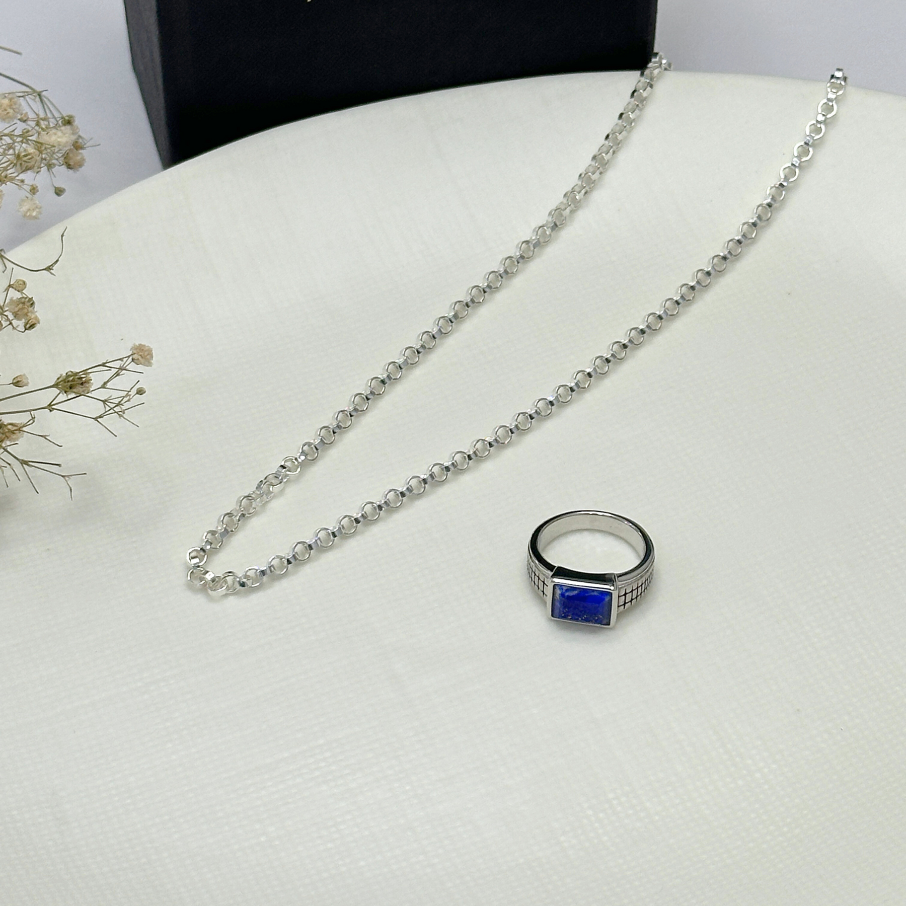 Fred Silver 925 Men's Chain Necklace
