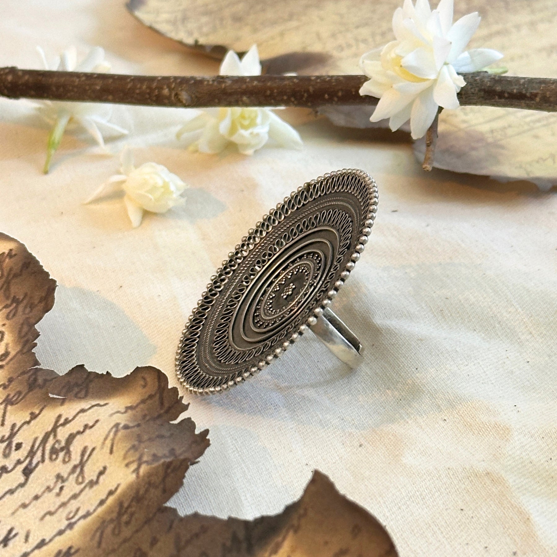 Chakra Silver 925 Ring