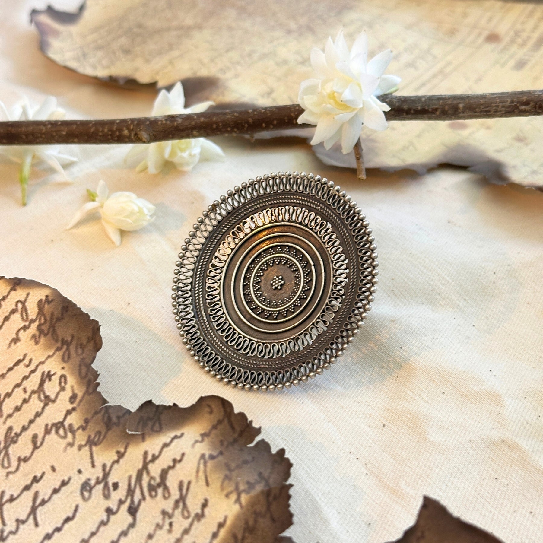 Chakra Silver 925 Ring