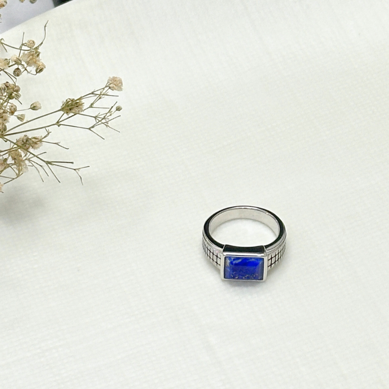 Gary Lapis Silver 925 Ring