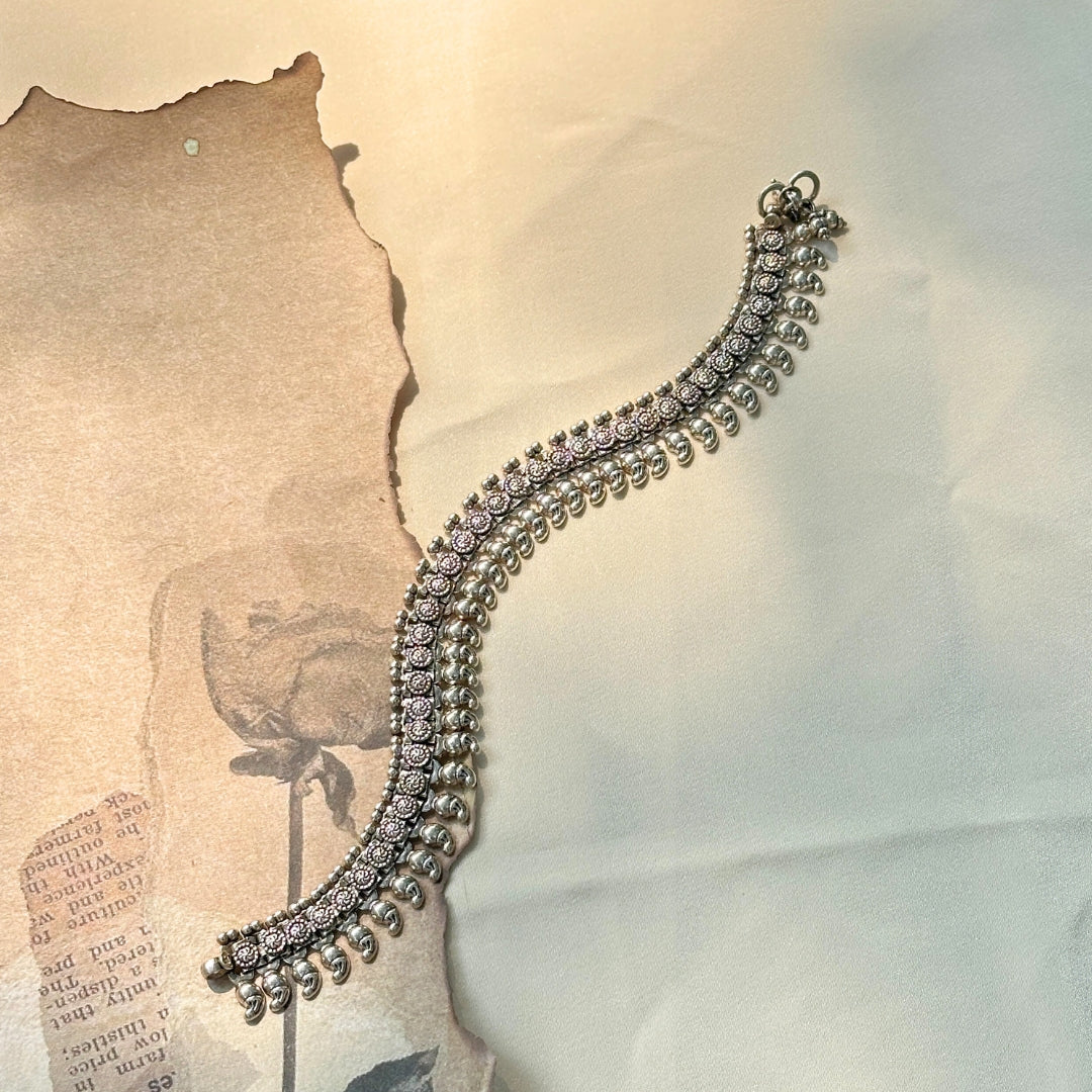 Mod Silver 925 Anklet